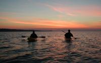 Sunset over the Mississippi Sound