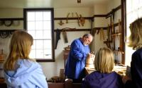Woodworker at Shaker Village of Pleasant Hill