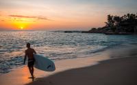paddle board sunrise palmilla