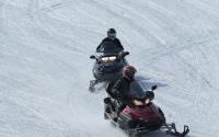 Snowmobiling
