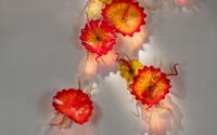Photo of Persian Wall glass work by Dale Chihuly
