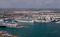 Panoramic of Port Everglades
