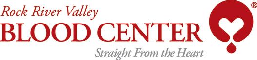 Charity logo for the Rock River Valley Blood Center