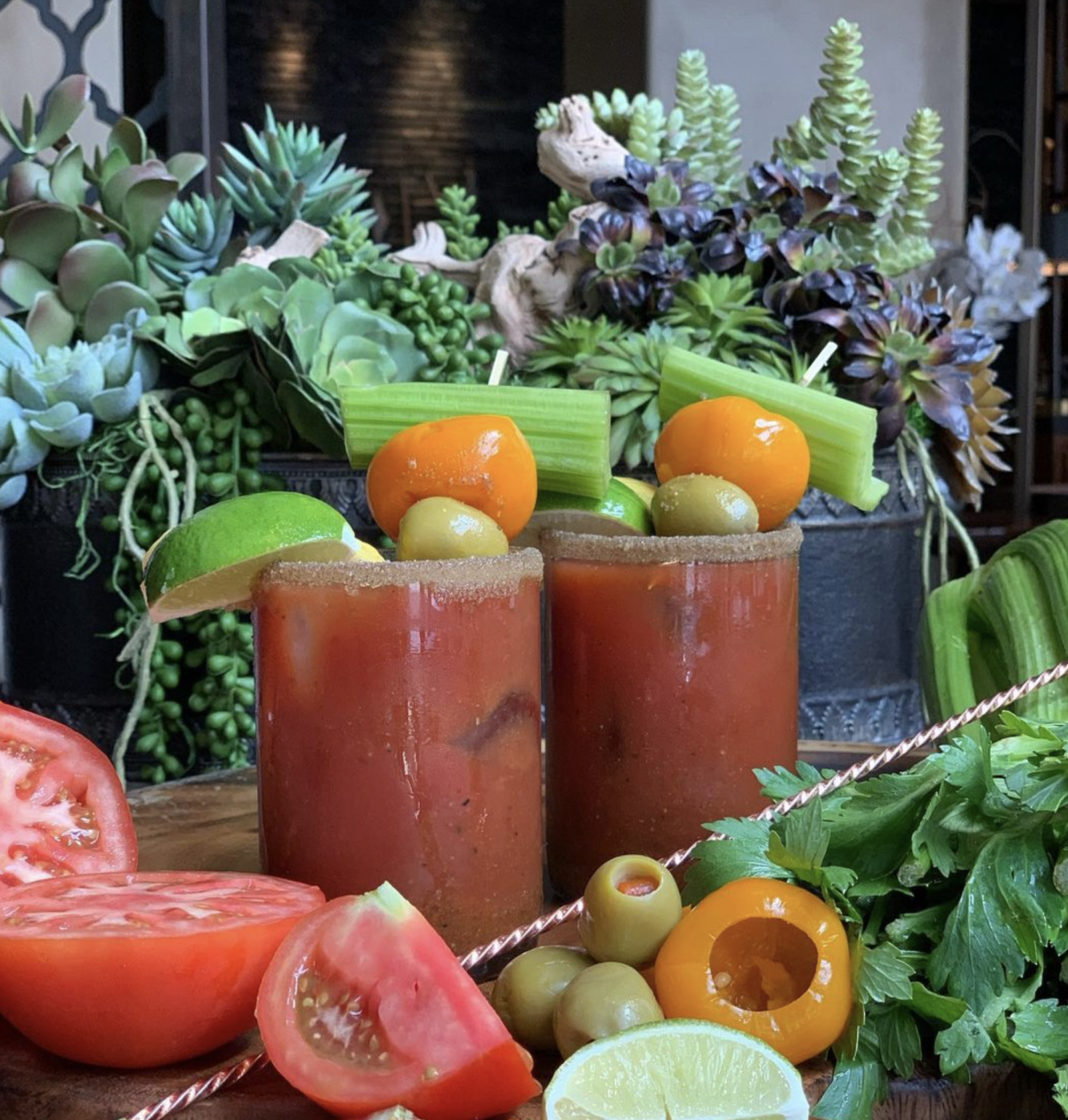 Two Bloody Marys at Watertable