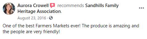 Sandhills Farmers and Heritage Market