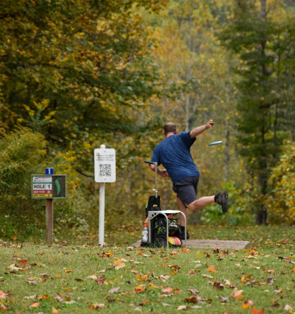 Disc Golf at Rotary