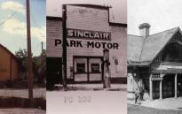 Collage of different historical sites in Park City