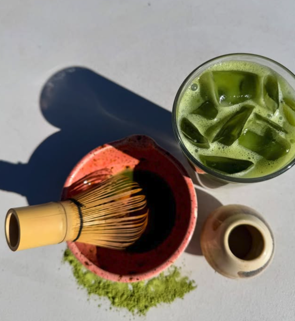 A matcha from Remedy Coffee.