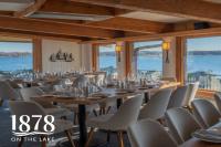 Dining room at 1878 on the Lake at Lake Lawn Resort