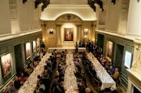 Banquet, formal dinner in Trinity Hall's dining hall
