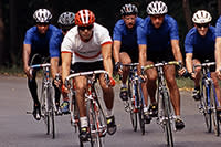 Group of Bicyclist 