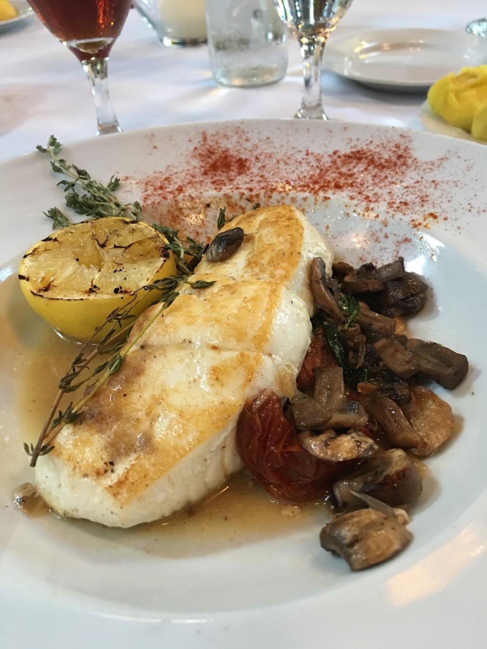 Kaiser Grille fish entrée