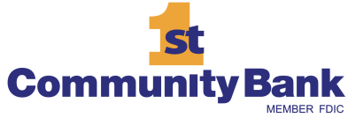 First Community Bank Logo - 1st Community Bank Logo
