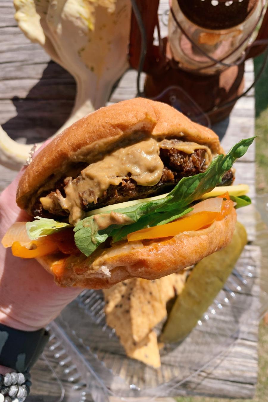 Henry's Family Farm Vegan Burger