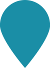 Geographic hub pin illustration