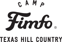 Camp Fimfo Texas Hill Country Logo