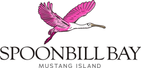 Spoonbill Bay Mustang Island Logo
