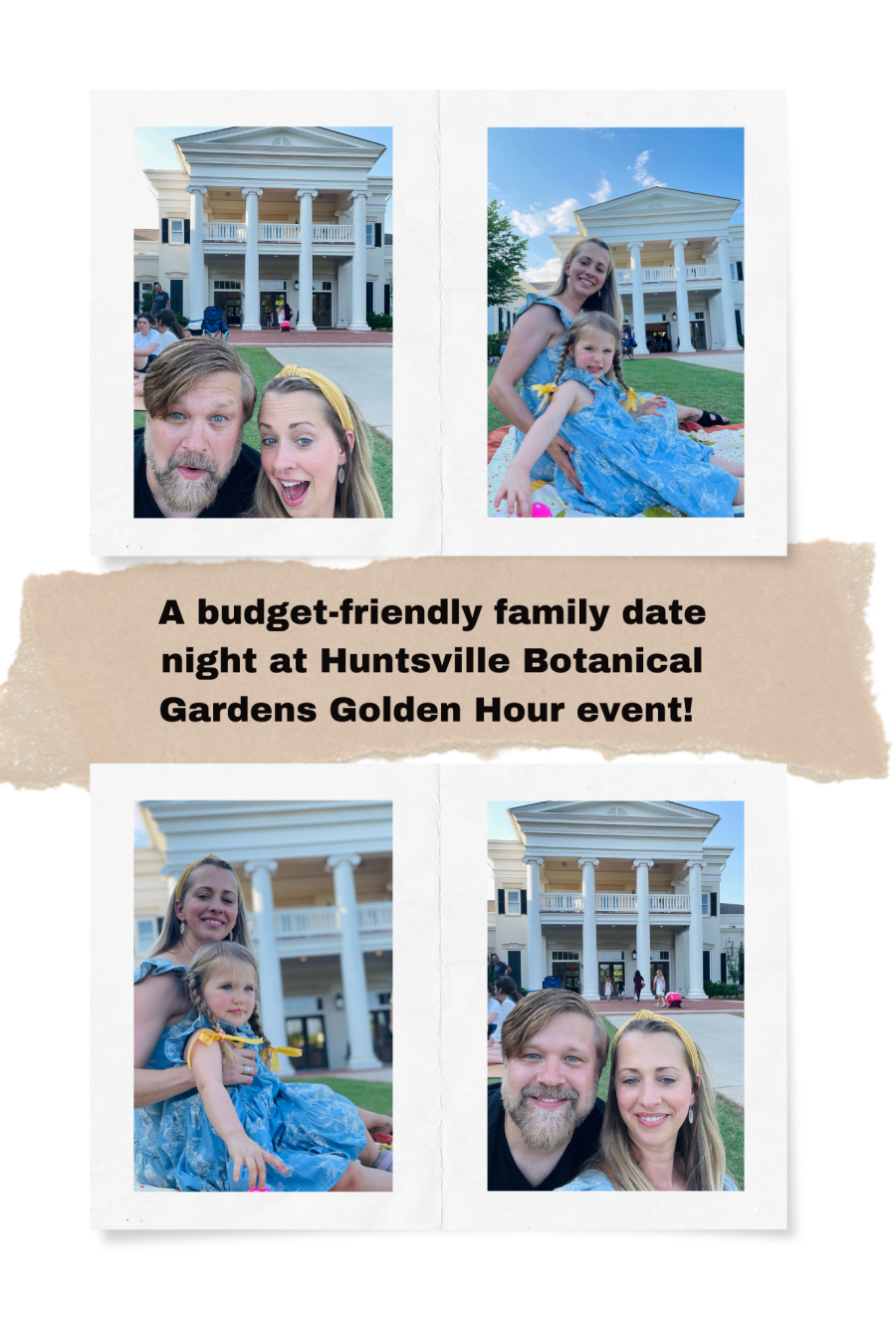 Budget Date Night Golden Hour Huntsville Botanical Garden Pin