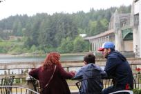 Riverfront at Siuslaw Coffee Roasters in Florence by Charlie Chul Jung