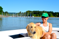 Fern Ridge Boating by Sally McAleer