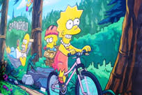 Simpsons Mural