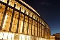 Matthew Knight Arena Lights, University of Oregon, Eugene, Willamette Valley