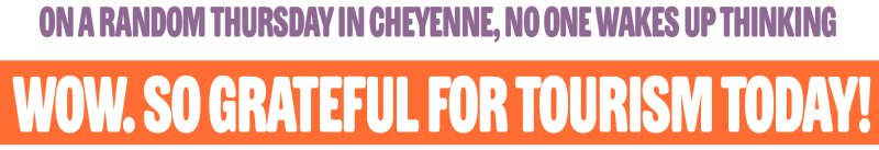 text saying wow, so grateful for tourism today