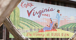 Winery at Bull Run - Enjoy Virginia Wine sign