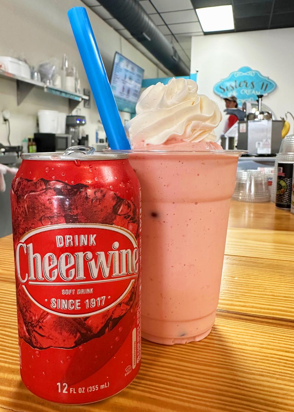 Copy of Sisters II Ice Cream Cheerwine Milkshake