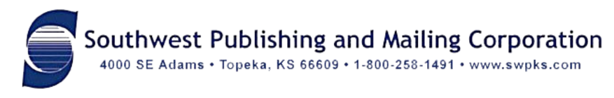 Southwest Publishing and Mailing Corporation Logo | Topeka, KS
