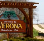 Welcome to Verona sign
