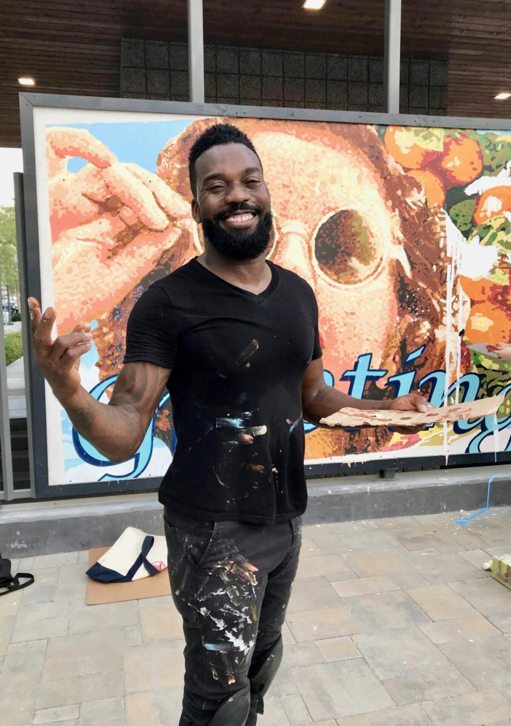 Artist Tysen Knight of Palm Springs