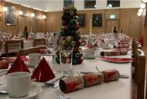Christmas dining at St Catharine's College