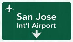 San Jose Airport graphic