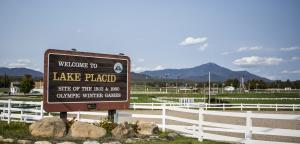 Lake Placid Welcome Sign
