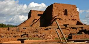 Pecos National Monument, a large ruin and historic site with a museum and walking tour.