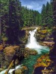 Waterfall at Mt Rainier Ntnl Park