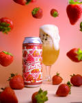 Grandma J's Strawberry Rhubarb Pie Sour from WeldWerks, Photo Credit WeldWerks