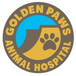 Golden Paws Animal Hospital Logo