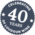 40th Anniversary Logo - Blue