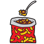 Frito Pie icon.