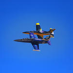 Jet class aircraft soaring at high speed.