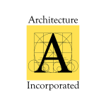 A logo of Architecture Inc. in Rapid City that links to their website.