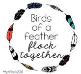 Logo says Birds of Feather Flock Together
