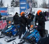 Iron Dog Snowmobile Race