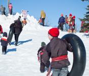Toboganning, Festival du Voyageur