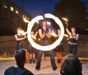 Fire Dancers at The Forks
