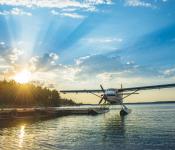 Coming in for a Landing, Fly-in Fishing Adventure