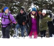Snowshoeing in Riding Mountain Park