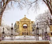 Winter at the Winnipeg St.Boniface Cathedral